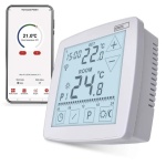 Panel dotykowy termostatu z wyświetlaczem