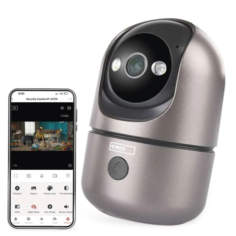 Kamera IP EMOS H4062 z aplikacją mobilną