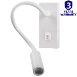 Kinkiet Kanlux TONIL II LED biały elastyczne ramię