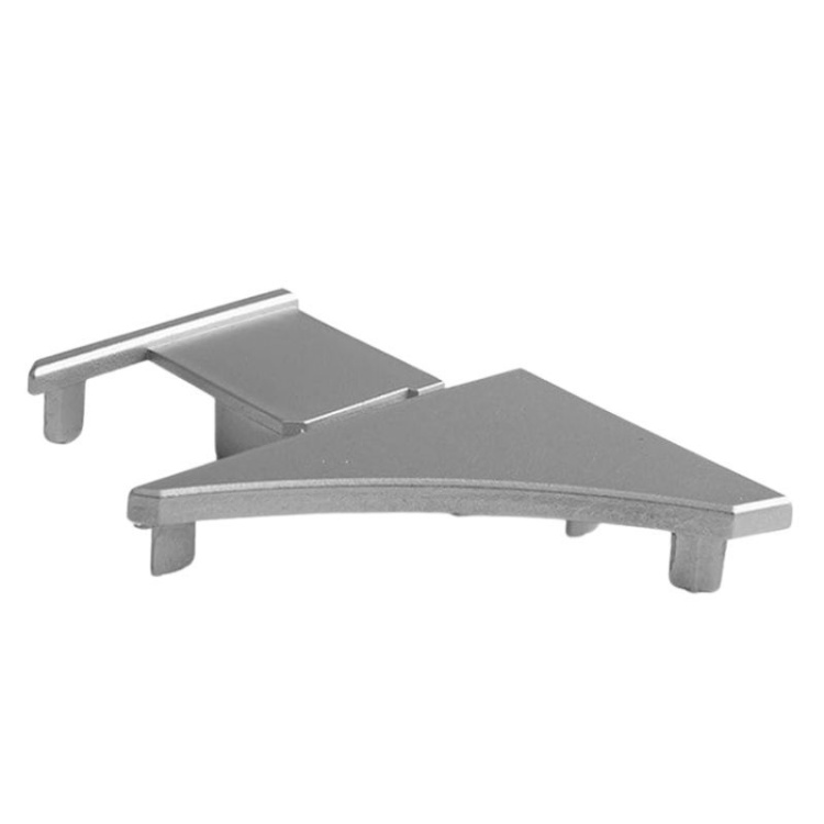 Zaślepka PULA metalizowana lewa do profilu LED PULA