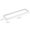 Ramka LED 120x30 składana biała
