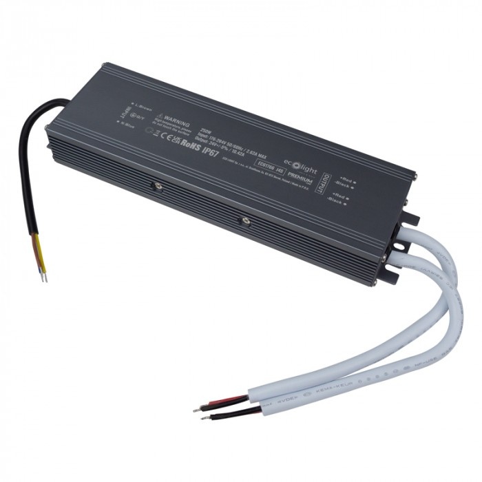 Zasilacz LED 24V 250W IP67 Premium Line
