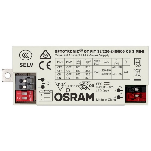 Zasilacz LED Osram OT FIT 38 900mA