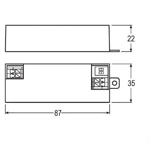 Kompaktowy zasilacz LED mini