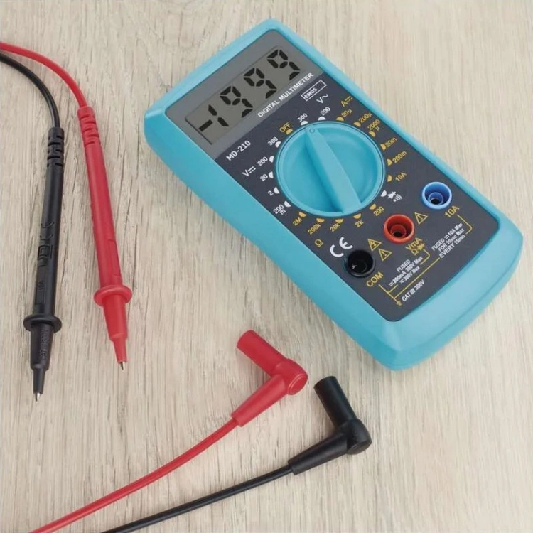 Wyświetlacz LCD multimetru MD-210
