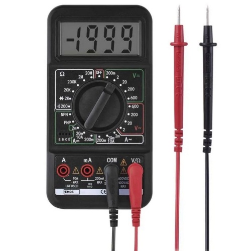 Multimetr EMOS MD-220 widok frontowy