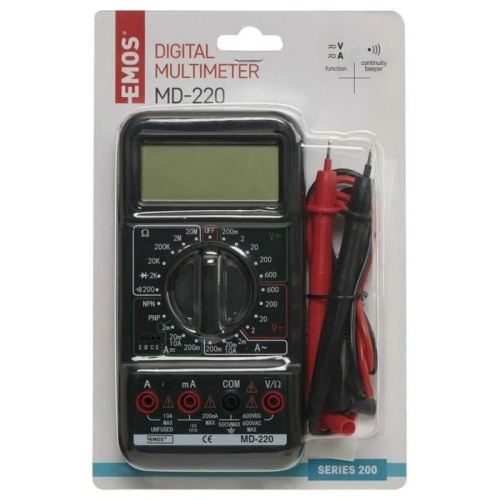 Multimetr EMOS do warsztatu i serwisu
