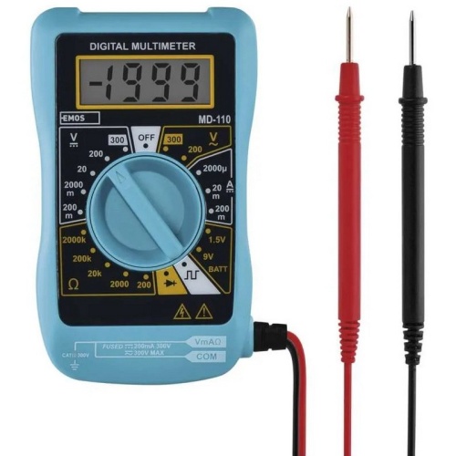 Multimetr EMOS MD-110 widok frontowy