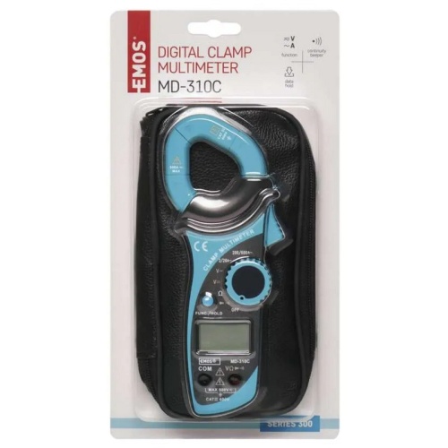 Multimetr cęgowy z przewodami pomiarowymi