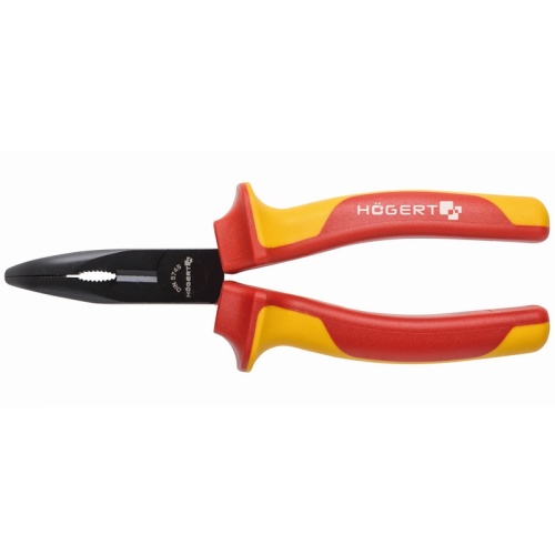 Szczypce wydłużone wygięte VDE HT1P923 Högert 200 mm