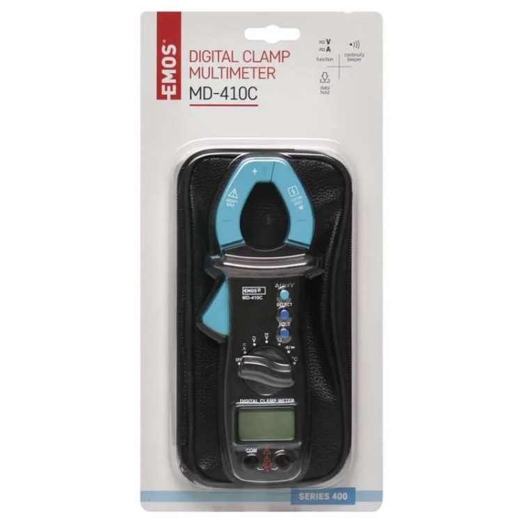 Multimetr cęgowy do pomiaru AC i DC