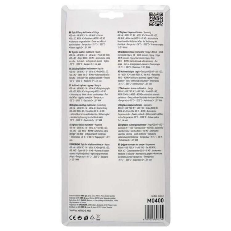 Multimetr EMOS w zastosowaniu warsztatowym