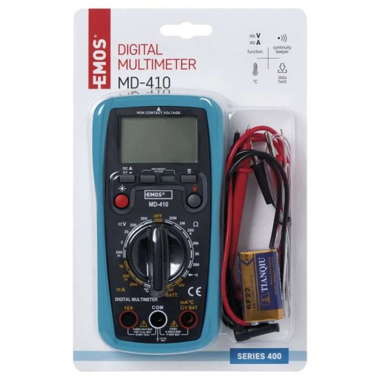 Wyświetlacz multimetru MD-410 z podświetleniem