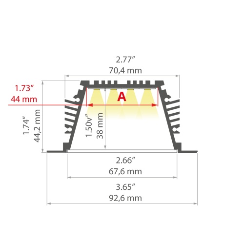 Profil LED SEKODU srebrny anodowany, odcinki 1m, 2m, 3m wymiar.jpg