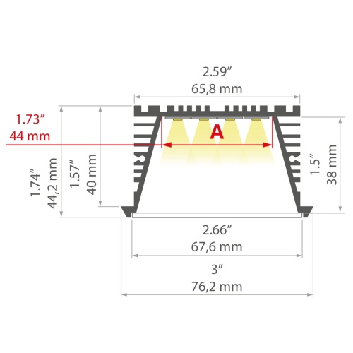 Profil LED SEKOMA srebrny anodowany, odcinki 1m, 2m, 3m  wymiar.jpg