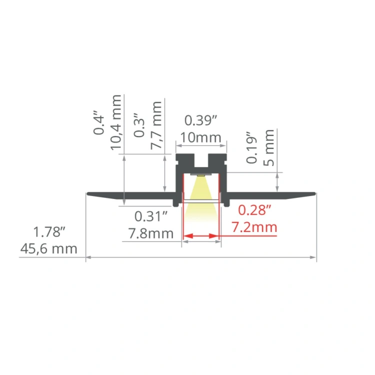 Profil LED KOZEL-10 nieanodowany, odcinki 1m, 2m, 3m wymiary.jpg