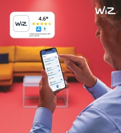 Żarówka LED smart WiZ PRO G95 E27 RGBTW 11W 1055lm 230V PHILIPS