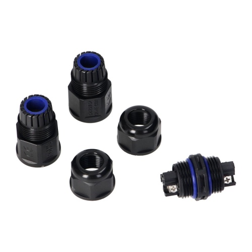 Konektor kablowy prosty IP68, 3x4mm², 450V/25A