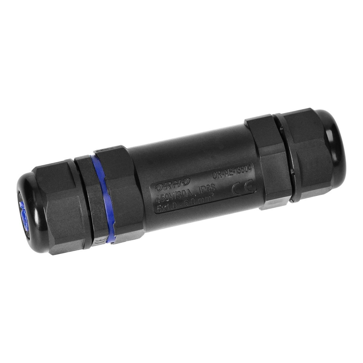 Konektor kablowy prosty M25 IP68, 5x6mm², 450V/30A