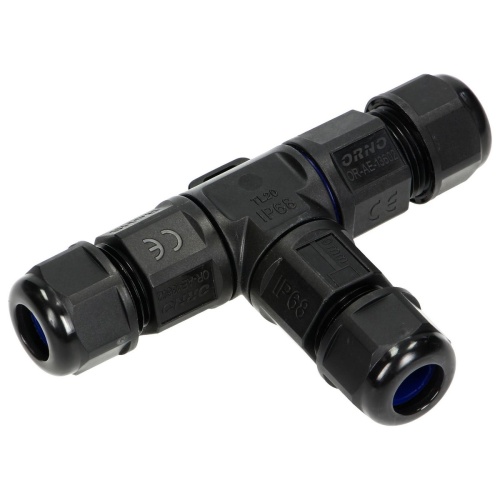 Konektor kablowy trójnik T IP68, 3x4mm², 450V/25A