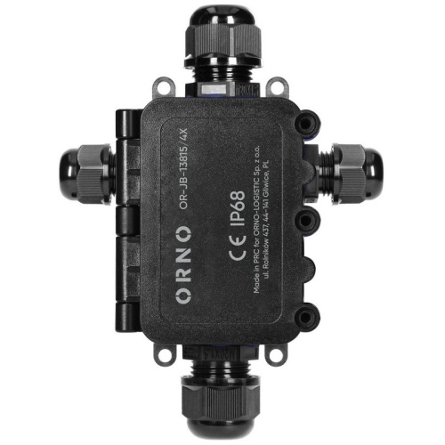 Puszka natynkowa IP68 układ X Orno OR-JB-13815/4X