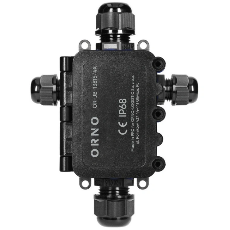 Puszka natynkowa IP68 układ X Orno OR-JB-13815/4X
