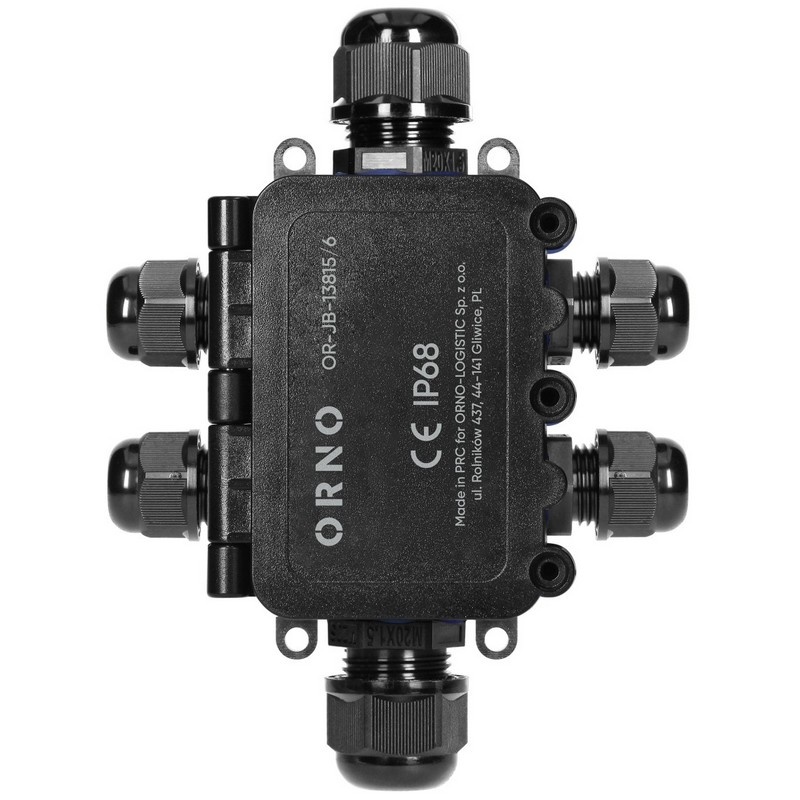 Puszka natynkowa IP68 Orno OR-JB-13815/6 Heavy-Duty