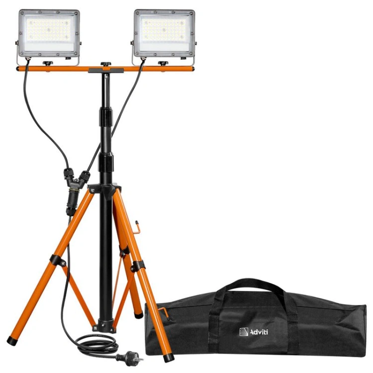 Zestaw naświetlaczy LED LAVILED 2x50W na statywie