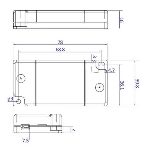 Sterownik LED DALI do taśm LED 150W