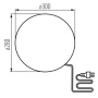 Kanlux STONO 30 TRK kula ogrodowa