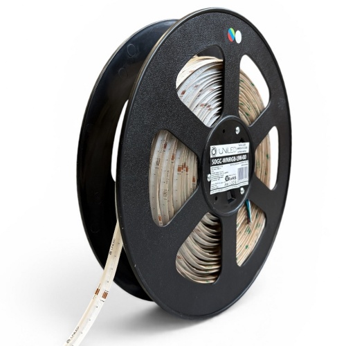 Taśma LED COB RGB + biały neutralny 4000K rolka 50m
