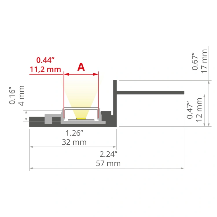 Profil LED NISA-KRA do podświetlania nisz, odcinki 1m, 2m, 3m wymiar.jpg