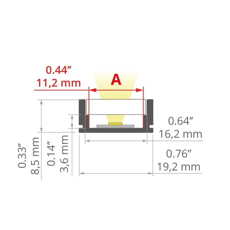 Profil LED HR-ALU srebrny nieanodowany, odcinki 1m, 2m, 3m wymiar.jpg