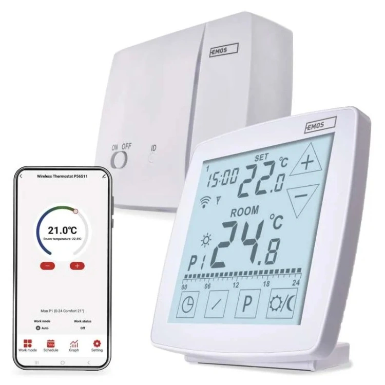 Termostat bezprzewodowy EMOS P56S11
