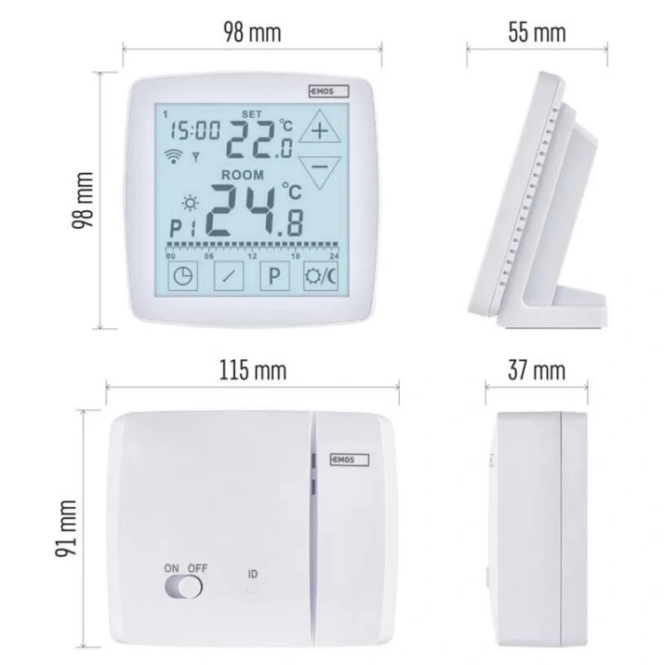 Inteligentny termostat do domu WiFi