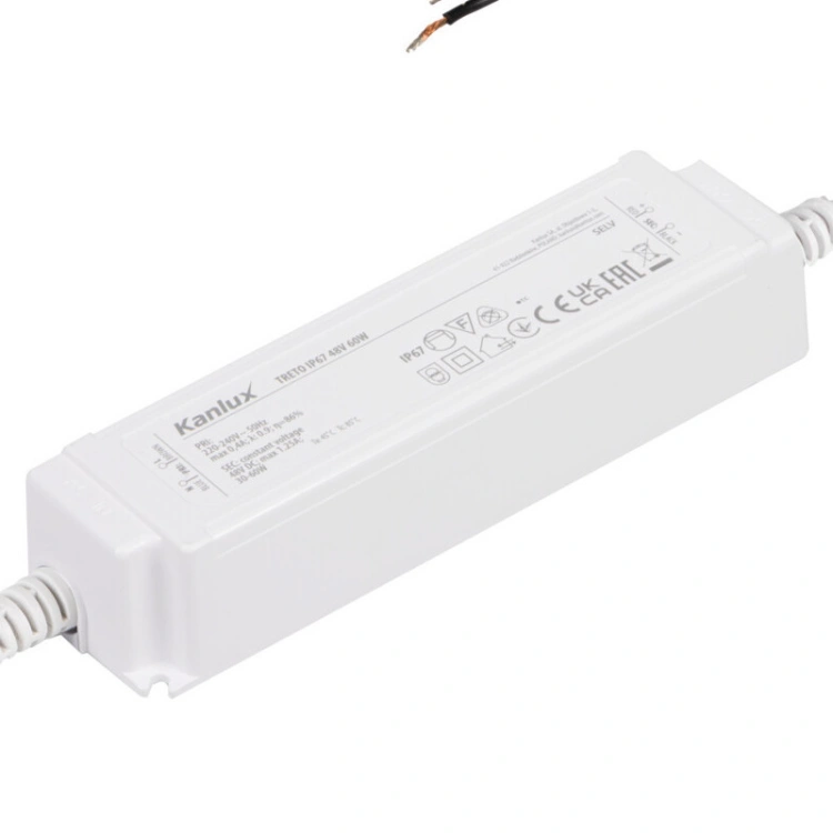 Biały zasilacz IP67 Kanlux TRETO 48V