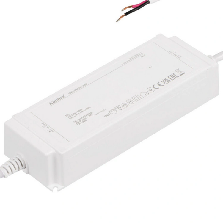 Biały zasilacz IP67 Kanlux TRETO 200W