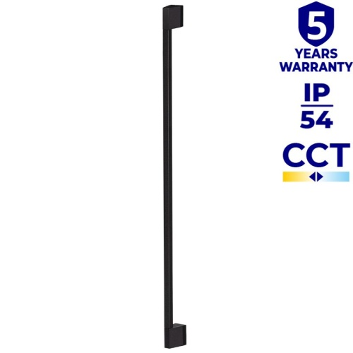 Oprawa elewacyjna LED YALTE długa czarna