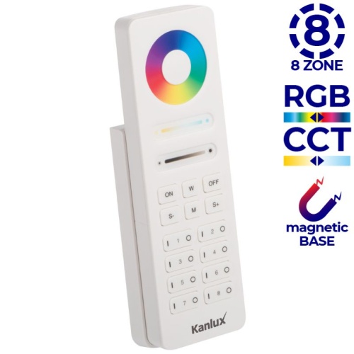 Pilot do taśm LED REMOTE N 8 RGBW/CCT-W