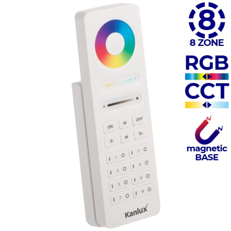 Pilot do taśm LED REMOTE N 8 RGBW/CCT-W