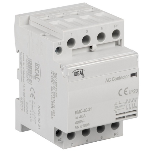 Stycznik modułowy, sterowanie 230V AC KMC-40-31