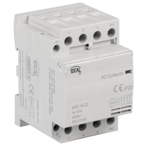 Stycznik modułowy, sterowanie 230V AC KMC-40-22