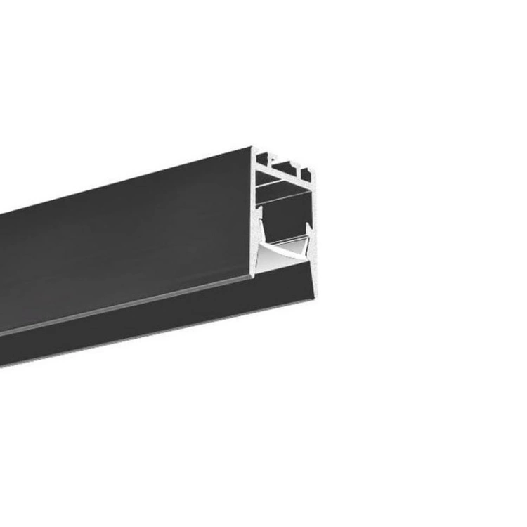 Profil LED PDS-ZMG czarny anodowany klosz mleczny typu HS; odcinki: 1m, 2m, 3m.jpg