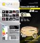 Taśma LED COB UNILED 24V 3000K 10W/m 930lm
