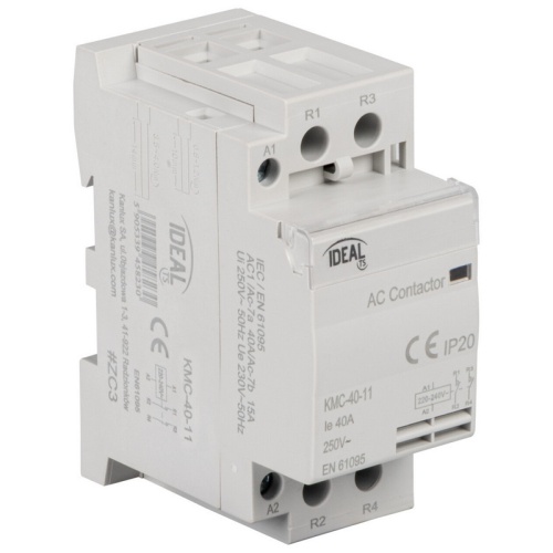 Stycznik modułowy, sterowanie 230V AC KMC-40-11