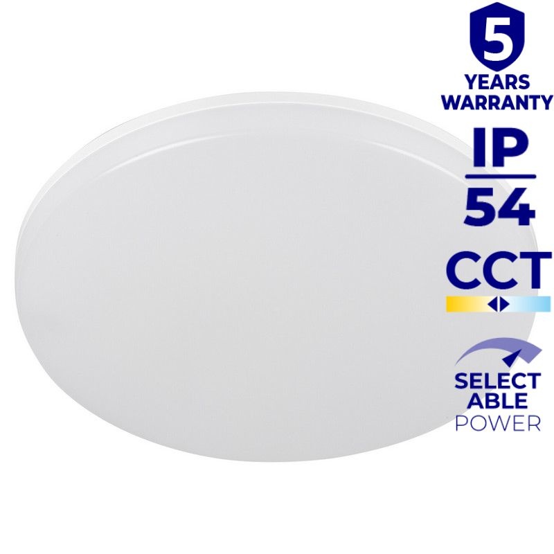 Plafoniera LED Kanlux VARSO 22-30W-CCT-O biała