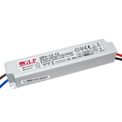 Wodoszczelny zasilacz LED 12V IP67 do taśm LED