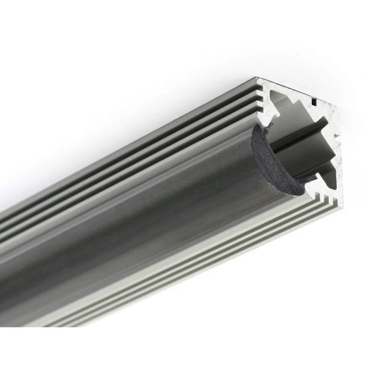 Profil LED 45 ALU anodowany klosz soczewka 10º; odcinki 1m, 2m, 3m.jpg