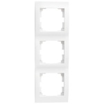 Ramka potrójna pionowa LOGI 02-1530-002 bi biała Kanlux 25123