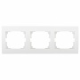 Ramka potrójna pozioma LOGI 02-1480-002 bi biała Kanlux 25119
